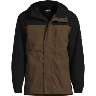 Kapuzenjacke SQUALL für Herren, Herren, size: regular, Blau, Polyester/Nylon-Mischung, by Lands' End