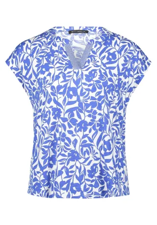 Betty Barclay - Casual-Shirt Weiß/Blau - Gr. - 48