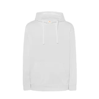 JHK - Kapuzenpullover für Herren, Kängurutasche (Weiß)