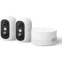 eufy Security Überwachungskamera C35, Kabellose Überwachungskamera Außen & Innen, Magnetische Halterung (2-tlg)