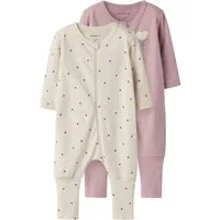 Name It Schlafoverall NBFNIGHTSUIT 2P ZIP FF HEART