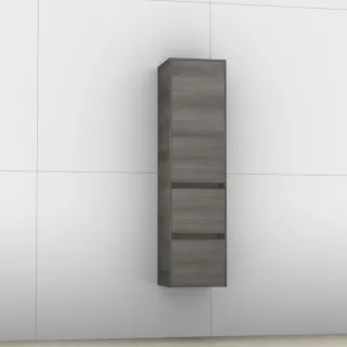 Artiqua 116 Midischrank, Graphit Struktur quer, 116-MLL-1-30-L-7070-401 116-MLL-1-30-L-7070-401