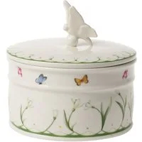 Villeroy & Boch Tafelservice Colourful Spring Dose groß 16 cm, Premium Porcelain