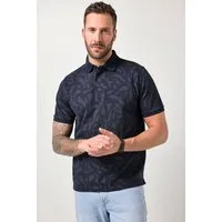 JP1880 Poloshirt Poloshirt Piqué Alloverprint Halbarm