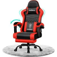 Adormii Gaming-Stuhl Gaming Stuhl ergonomisch Gaming Chair Bürostuhl verstellbare (Gaming Stuhl mit verstellbaren Lendenkissen, Armlehne und Kopfstütze, Gamer Stuhl Bequeme Sitzkissen), gepolsterter Gaming-Stuhl, bis 150 kg Belastbarkeit