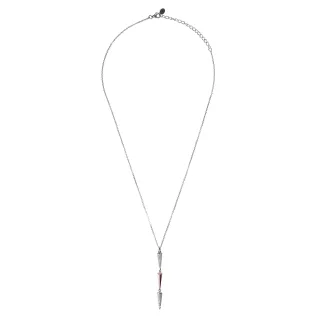 Orphelia 'Aada' Damen-Kette mit Anhänger aus 925er Sterlingsilber, Silber/Rosé, ZH-7433