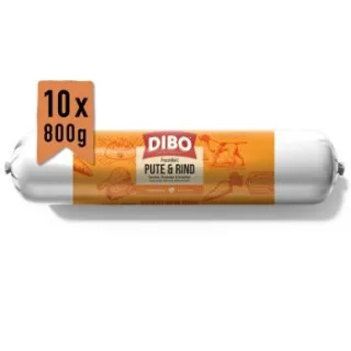 DIBO FreshRoll Pute & Rind 10x800 g