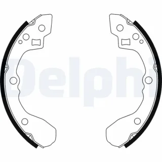 Delphi Bremsbacken hinten Kia Joice Rio 1,5
