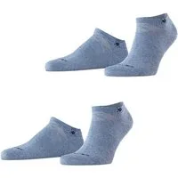 Burlington Sneakersocken Everyday 2-Pack Sneakersocken (2-Paar) aus weicher gekämmter Baumwolle