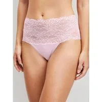 CALIDA Slip Sensual Secrets breiter Spitzenbund, Viskose-Mix, Single Jersey, elastisch, weich