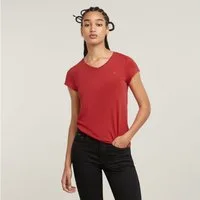 G-STAR V-Shirt Eyben mit Label