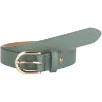 MIRROSI Ledergürtel Damen Herren Gürtel, Made in Italy, 3cm breit (Passt fast zu jeder Hosenschlaufe, aus Echtem Leder)