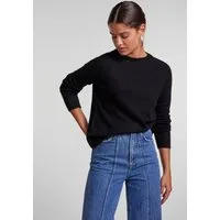 pieces Strickpullover PCJULIANA LS O-NECK KNIT NOOS BC
