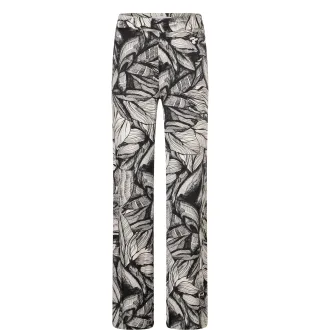 MAC - MAC JEANS - CHIARA, Viscose summer print beige - Gr. - 32