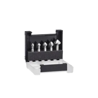 Wiha Kegelsenker-Bit Set 5-teilges Set 1/4 zoll in Box - 28027