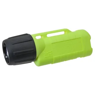 UK Helmlampe 2AA eLED , ES Frontschalter, neongelb