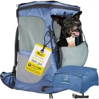 Wanderpfote Tiertransporttasche Daypack Hunderucksack - Höhenverstellbarem Tragesystem