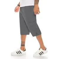 Kendindza Collection Cargoshorts Bermuda Shorts Herren Kurze Hose Herren 3/4 Hose Cargo Shorts Kurze Hose Herren Cargoshorts Herren Sommer Stretch Gummibund