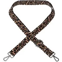 EAZY CASE Schulterriemen Ersatz Taschenriemen Boho Style Ersatzband für Taschen Schulterband DIY Handtaschenband Leo Braun