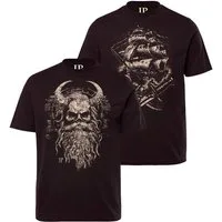 JP1880 T-Shirt T-Shirts 2er-Pack Halbarm Brustprint