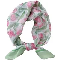 Moschen-Bayern Nickituch Halstuch Damen klein Nickituch Sommer Baumwolle Grün Rosa