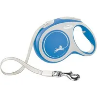 flexi Flexileine FLEXI Rollleine New COMFORT Gurt - 8m, bis 50kg Farbe: blau
