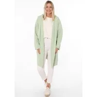 Zwillingsherz Strickjacke Langarm, bequem, Taschen, One Size, ohne Verschluss, Kapuze