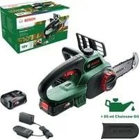 Akku-Kettensäge UniversalChain 18, 18Volt grün/schwarz, Li-Ionen Akku 2,5Ah, POWER FOR ALL ALLIANCE