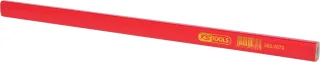 KS Tools Zimmermanns-Bleistift, rot, HB rot - 300.0070