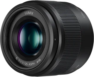 Panasonic Lumix G 25mm 1:17 ASPH schwarz