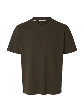 SELECTED MEN - SLMATLAS SS O-NECK TEE NOOS - Gr. - L