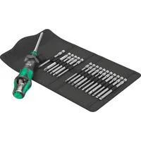 Kraftform Kompakt Turbo Imperial 1, Steckschlüssel schwarz/grün, 19-teilig, zöllig