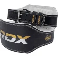 RDX Arbeitsstützgürtel RDX 6” Gewichthebergürtel Schnalle Leder, Weightlifting belt