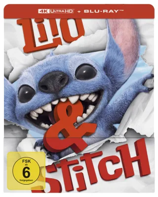 Lilo & Stitch (Live Action) - Limitiertes Steelbook (4K UHD + Blu-ray)