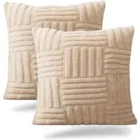 LIVINA HOME Kissenbezug Premium Kissenbezüge, Dekokissen Couchkissen Sofakissen, Kissenhülle, (4 Stück), Kuschelkissen Zierkissen, Kissen Bezug Set, Black Friday Sale!