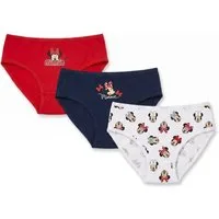 Disney Slip Disney Minnie Maus 3er Pack Slips Kinder Mädchen Unterwäsche (Packung, 3-St)