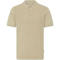 Blend Poloshirt Polokragen Knopfleiste Regular Fit Feinstrick Struktur (1-tlg) BHBARON POLO PP NOOS