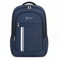 HELLSER Laptoprucksack Laptoprucksack & Schulrucksack FOCUS – Backpack mit Laptopfach 17 Zoll, Unisex, inkl. Koffergurt, perfekt als Handgepäck, ergonomisch