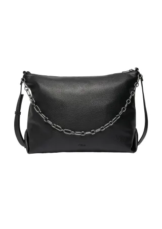 s.Oliver Red Label - Tasche mit Kettenriemen schwarz - Gr. - ONE SIZE