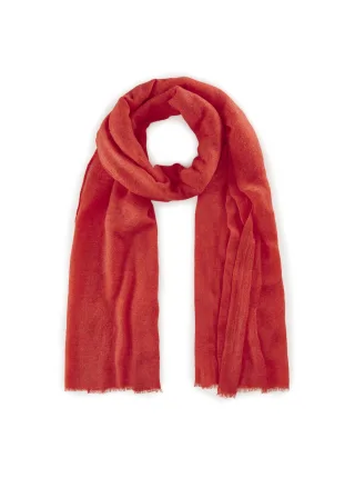 Leichter Schal aus sommerlicher Viskose-Mischung rot - Gr. - ONE SIZE