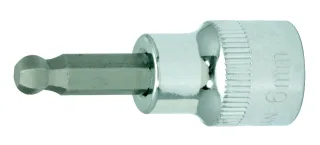 KS Tools 3/8" CHROMEplus Bit-Stecknuss,Kugelkopf - 918.2413