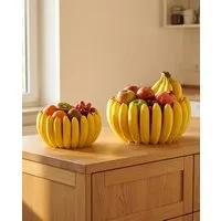 Roomberry Dekoschale Bananen-Schale – Moderne Bananen-Bowl für stilvolle Obstaufbewahrung