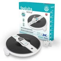 Genius EMS-Fußmassage-Gerät Feelvita Acticur EMS-Durchblutungsstimulator, kabellos, (Set 11-tlg), Kombiniert EMS- und TENS-Technologie zur gezielten Behandlung