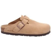 Rohde Alba Clog Leder Mules, Hausschuh mit leichter Laufsohle in Weite G (weit)