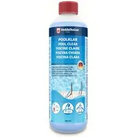 Veddelholzer Poolpflege Poolklar Kristallklar Pool & Whirpool Zubehör gegen trübes Poolwasser, (Optimales pool & whirpool Zubehör, für Kristallklares Wasserr), Für alle Filterarten und Systeme geeignet.