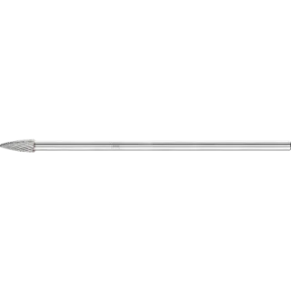 PFERD TOOLS Hartmetall Frässtift Rundbogen RBF Z3P universal mittel kreuzverzahnt Stahllangschaft - 21117627