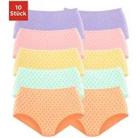 petite fleur by Lascana Taillenslip (10er-Pack) aus elastischer Baumwolle