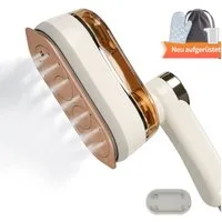 7MAGIC Dampfbügeleisen 2-IN-1 Dampfglätter,Handheld Steamer tragbares, 1200,00 W, Hand Dampfbürste 180ml Tank,
