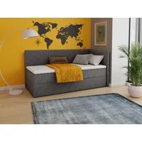 Sofnet Boxbett Flame (mit Bettkasten, Bonell-Matratze und Topper), Einzelbett, Polsterbett, Boxspringbett, Kinderbett, Jugendbett
