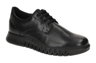 Ecco 51231451052 Schwarz Herren Schn?rschuhe Dual-Fit Fu?bett Zwei-Wege-Flex ...